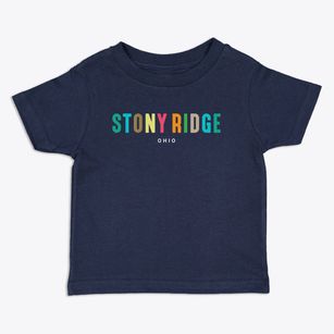 Stony Ridge Ohio Color Pop Toddler T-Shirt