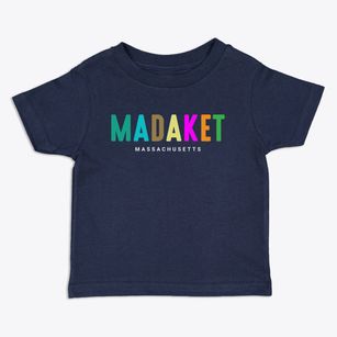 Madaket Massachusetts Color Pop Toddler T-Shirt