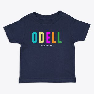 Odell Nebraska Color Pop Toddler T-Shirt
