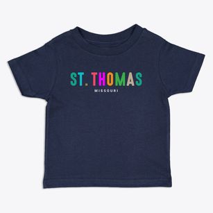 St. Thomas Missouri Color Pop Toddler T-Shirt