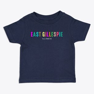 East Gillespie Illinois Color Pop Toddler T-Shirt