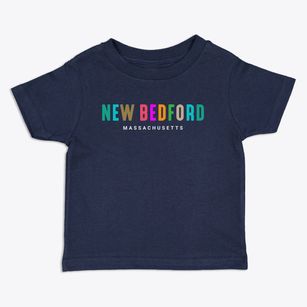 New Bedford Massachusetts Color Pop Toddler T-Shirt