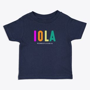 Iola Pennsylvania Color Pop Toddler T-Shirt