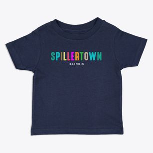 Spillertown Illinois Color Pop Toddler T-Shirt