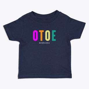 Otoe Nebraska Color Pop Toddler T-Shirt