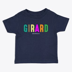 Girard Georgia Color Pop Toddler T-Shirt