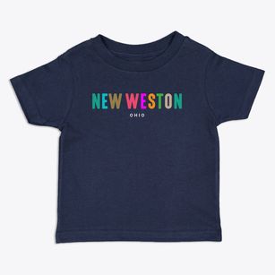 New Weston Ohio Color Pop Toddler T-Shirt