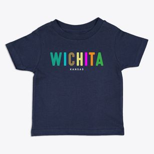 Wichita Kansas Color Pop Toddler T-Shirt