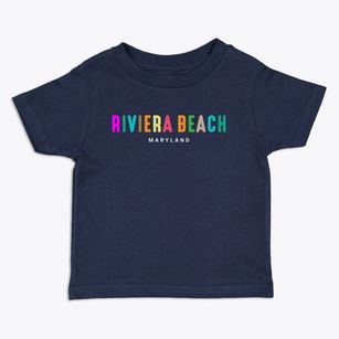Riviera Beach Maryland Color Pop Toddler T-Shirt