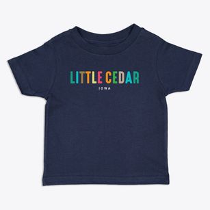 Little Cedar Iowa Color Pop Toddler T-Shirt