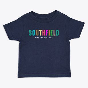 Southfield Massachusetts Color Pop Toddler T-Shirt