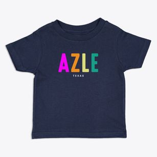 Azle Texas Color Pop Toddler T-Shirt
