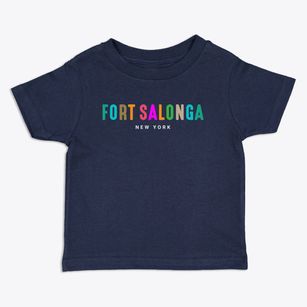 Fort Salonga New York Color Pop Toddler T-Shirt