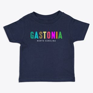 Gastonia North Carolina Color Pop Toddler T-Shirt