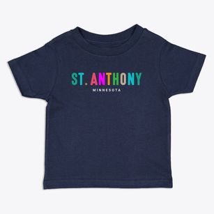 St. Anthony Minnesota Color Pop Toddler T-Shirt