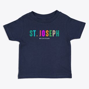 St. Joseph Michigan Color Pop Toddler T-Shirt