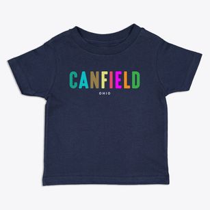 Canfield Ohio Color Pop Toddler T-Shirt