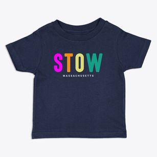 Stow Massachusetts Color Pop Toddler T-Shirt