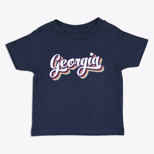 Georgia Retro Candy Vibes Toddler T-Shirt