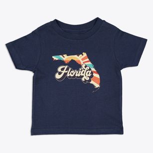  Florida Retro Art Toddler T-Shirt