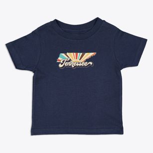  Tennessee Retro Art Toddler T-Shirt