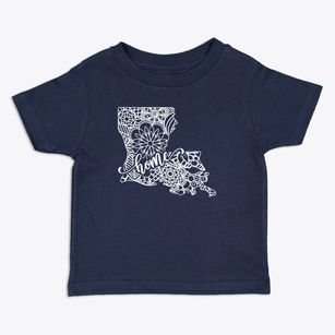  Louisiana Mandala Toddler T-Shirt