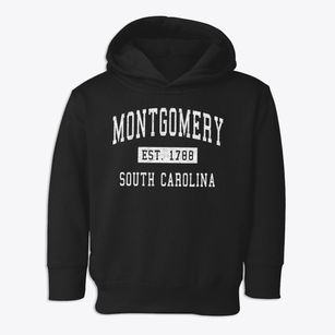Montgomery South Carolina Classic Established Toddler Hoodie