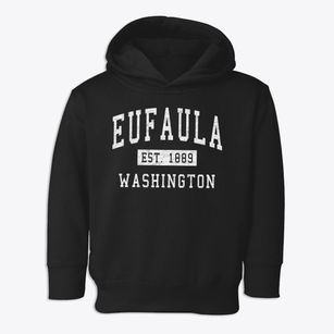 Eufaula Washington Classic Established Toddler Hoodie