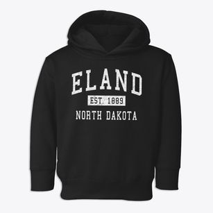 Eland North Dakota Classic Established Toddler Hoodie