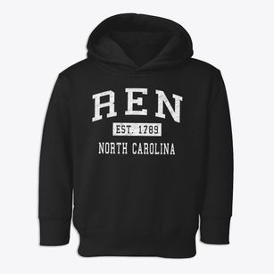 Ren North Carolina Classic Established Toddler Hoodie