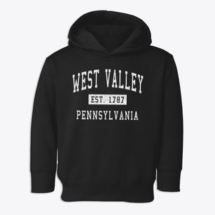 West Valley Pennsylvania Classic Established Toddler Hoodie