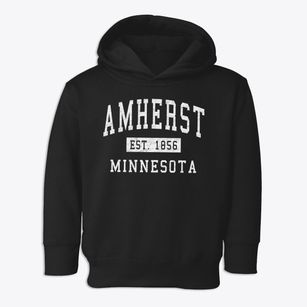 Amherst Minnesota Classic Established Toddler Hoodie