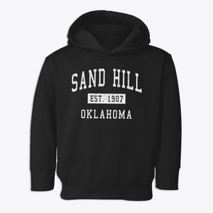 Sand Hill Oklahoma Classic Established Toddler Hoodie