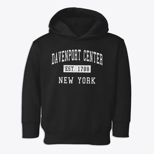Davenport Center New York Classic Established Toddler Hoodie
