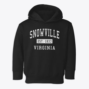 Snowville Virginia Classic Established Toddler Hoodie