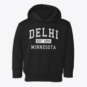Delhi Minnesota Classic Established Toddler Hoodie
