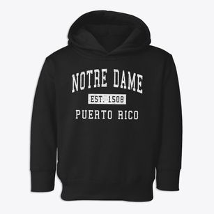 Notre Dame Puerto Rico Classic Established Toddler Hoodie