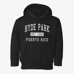 Hyde Park Puerto Rico Classic Established Toddler Hoodie