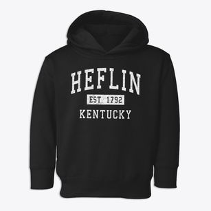 Heflin Kentucky Classic Established Toddler Hoodie