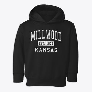 Millwood Kansas Classic Established Toddler Hoodie