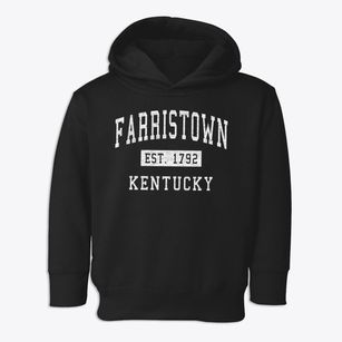 Farristown Kentucky Classic Established Toddler Hoodie