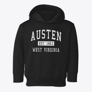Austen West Virginia Classic Established Toddler Hoodie