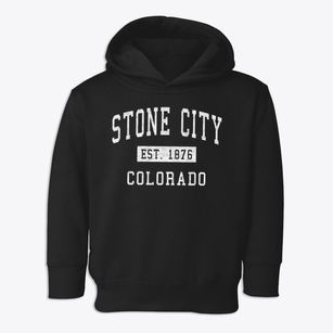 Stone City Colorado Classic Established Toddler Hoodie