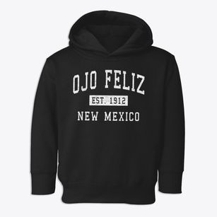 Ojo Feliz New Mexico Classic Established Toddler Hoodie