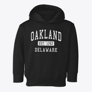 Oakland Delaware Classic Established Toddler Hoodie