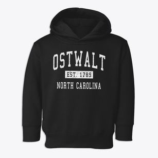 Ostwalt North Carolina Classic Established Toddler Hoodie