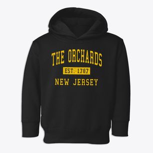 The Orchards New Jersey Classic Established Toddler Hoodie