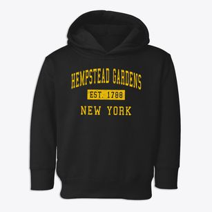 Hempstead Gardens New York Classic Established Toddler Hoodie