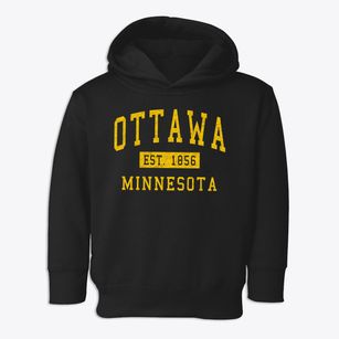 Ottawa Minnesota Classic Established Toddler Hoodie