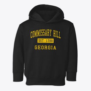 Commissary Hill Georgia Classic Established Toddler Hoodie